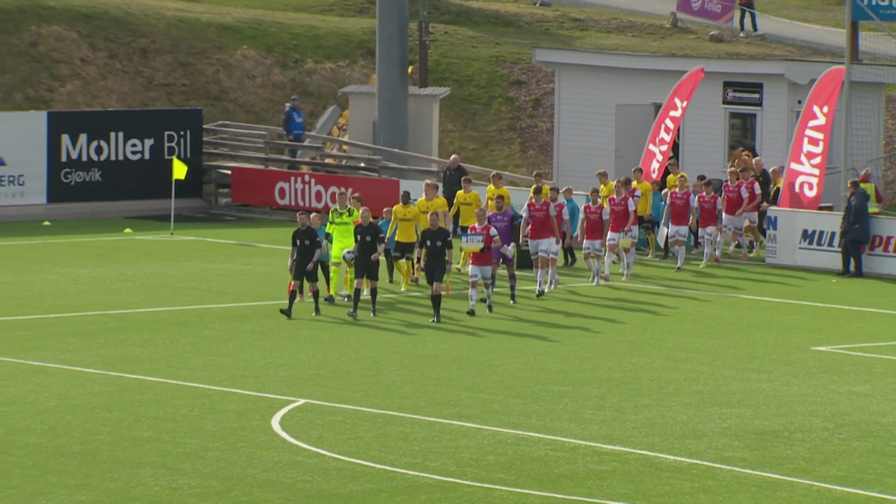 Raufoss - Bryne 2-0